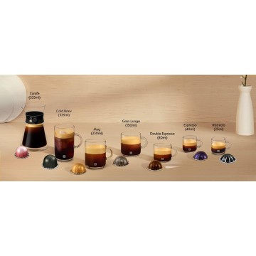 Krups Καφετιέρα Espresso XN9408F0 για Kάψουλες Nespresso Vertuo